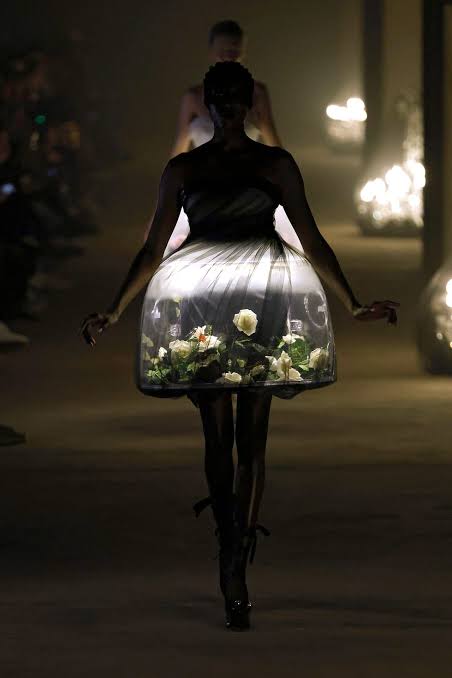 Undercover SS2024 - angel wings detail